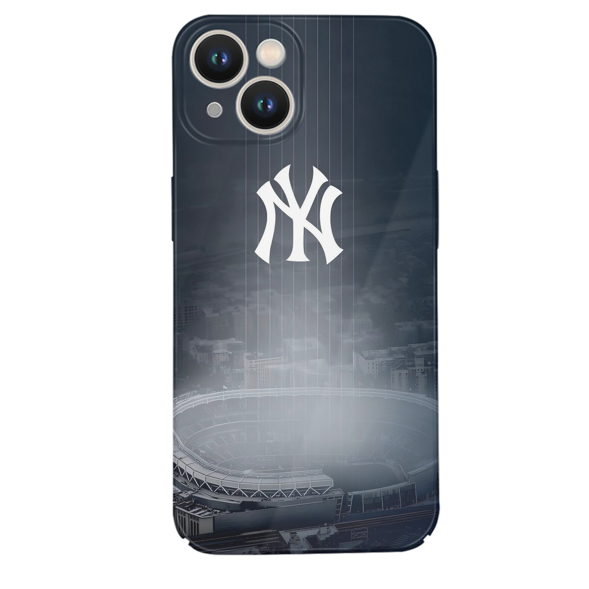 New York Yankees 225 IPhone 14 Series Full-Cover Hard Case – Shockproof With Raised Camera Protection – Precise Cutouts, Wireless Charging Compatible – Durable, Anti-Yellowing, Easy To Clean